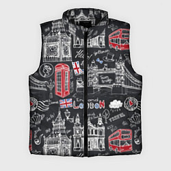 Мужской жилет Привет Лондон