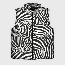 Мужской жилет Полосы шкура зебры