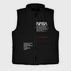 Мужской жилет NASA, цвет: 3D-черный