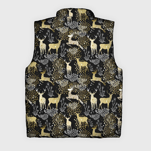 Мужской жилет Рождественские олени / 3D-Светло-серый – фото 2
