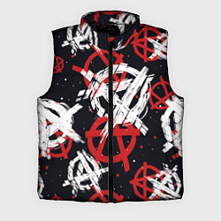Мужской жилет Анархия - паттерн