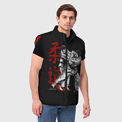 Мужской жилет Judo, цвет: 3D-красный — фото 2