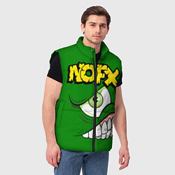 Мужской жилет NOFX Face, цвет: 3D-черный — фото 2