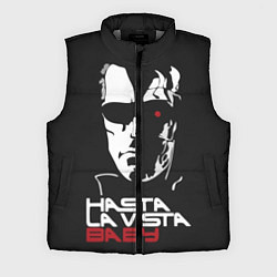 Мужской жилет Hasta la vista baby, цвет: 3D-светло-серый