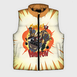 Мужской жилет Techies габен - Have Fun!, цвет: 3D-черный