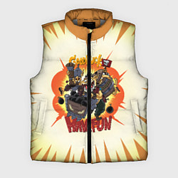 Мужской жилет Techies габен - Have Fun!, цвет: 3D-светло-серый