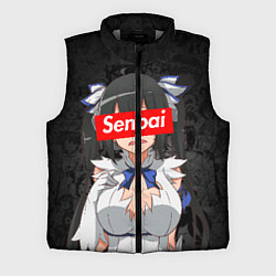 Мужской жилет Senpai Boobs, цвет: 3D-светло-серый