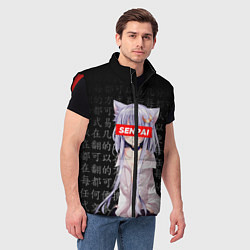 Мужской жилет SENPAI ANIME, цвет: 3D-красный — фото 2