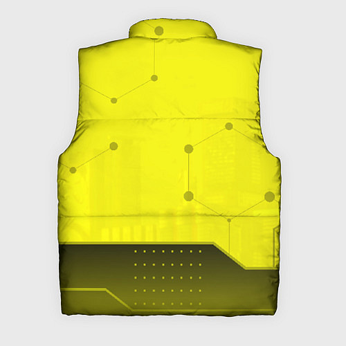 Мужской жилет CYBERPUNK 2077 / 3D-Черный – фото 2