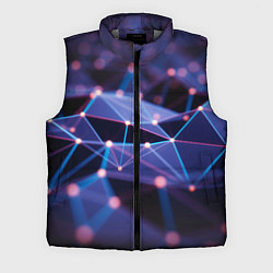 Мужской жилет Абстрактные линии и свечение