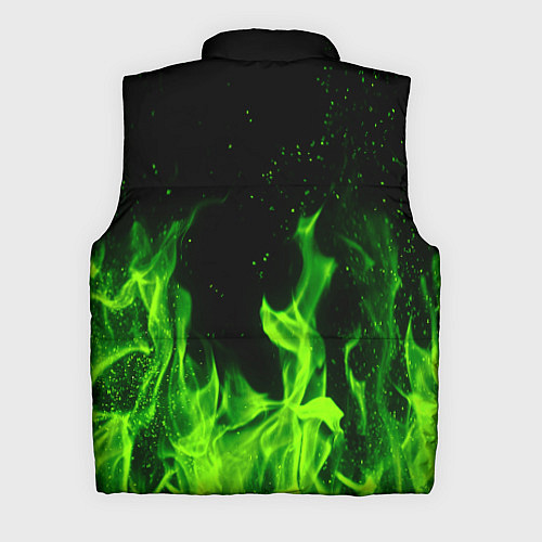 Мужской жилет L letter flame / 3D-Светло-серый – фото 2