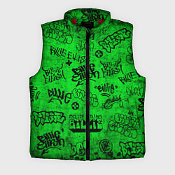 Мужской жилет BILLIE EILISH: Grunge Graffiti, цвет: 3D-красный