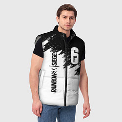Мужской жилет RAINBOW SIX SIEGE, цвет: 3D-светло-серый — фото 2