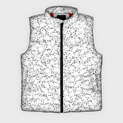 Мужской жилет Белые мыши