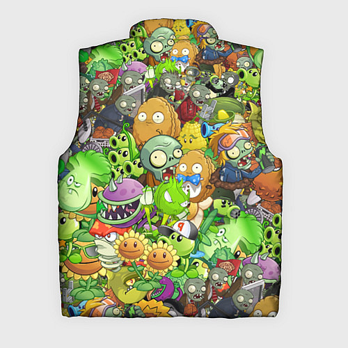 Мужской жилет PLANTS VS ZOMBIES / 3D-Черный – фото 2