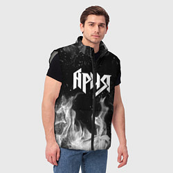 Мужской жилет АРИЯ, цвет: 3D-светло-серый — фото 2