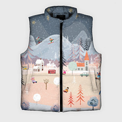 Мужской жилет Новогодние каникулы