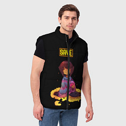 Мужской жилет UNDERTALE FRISK, цвет: 3D-черный — фото 2