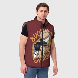 Мужской жилет Приключения ДжоДжо, цвет: 3D-светло-серый — фото 2