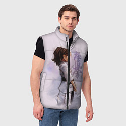 Мужской жилет Кёкусинкай девушка, цвет: 3D-черный — фото 2