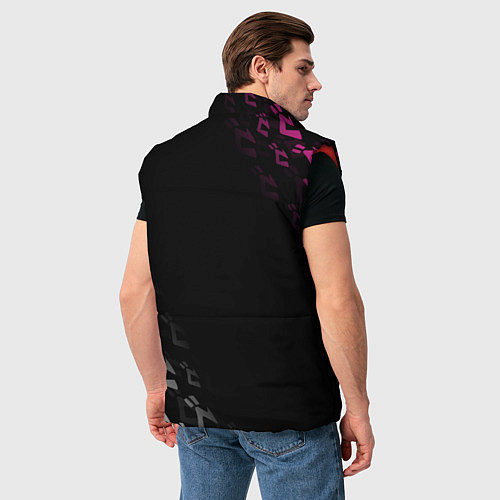 Мужской жилет JOJOS BIZARRE ADVENTURE / 3D-Красный – фото 4