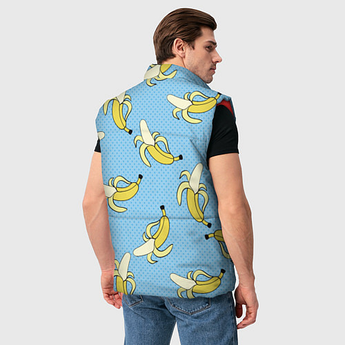 Мужской жилет Banana art / 3D-Красный – фото 4