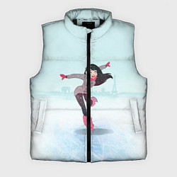Мужской жилет Фигурное катание, цвет: 3D-черный