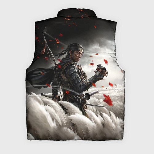 Мужской жилет Ghost of Tsushima / 3D-Красный – фото 2