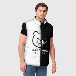 Мужской жилет Monokuma, цвет: 3D-черный — фото 2