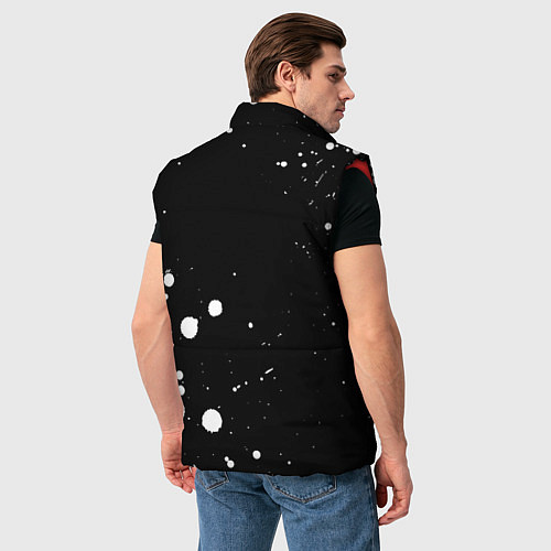 Мужской жилет АлисА / 3D-Красный – фото 4