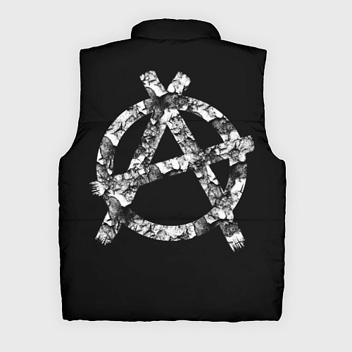 Мужской жилет Король и Шут Анархия спина / 3D-Черный – фото 2