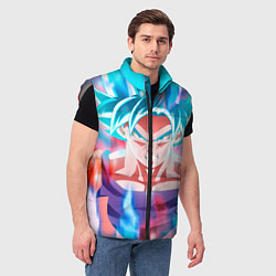 Мужской жилет Гоку, цвет: 3D-светло-серый — фото 2