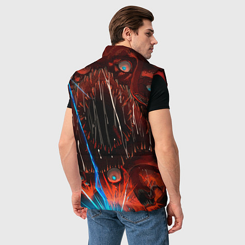 Мужской жилет Terraria / 3D-Красный – фото 4
