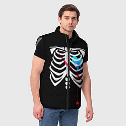 Мужской жилет UNDERTALE, цвет: 3D-светло-серый — фото 2