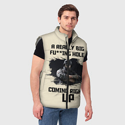 Мужской жилет Rainbow Six Siege, цвет: 3D-светло-серый — фото 2