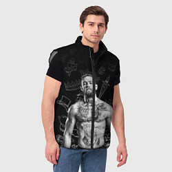 Мужской жилет CONOR McGREGOR, цвет: 3D-светло-серый — фото 2