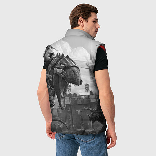 Мужской жилет Ark Survival Evolved / 3D-Красный – фото 4