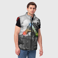 Мужской жилет Ark Survival Evolved, цвет: 3D-красный — фото 2