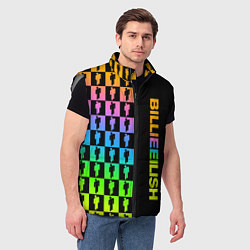 Мужской жилет BILLIE EILISH, цвет: 3D-светло-серый — фото 2