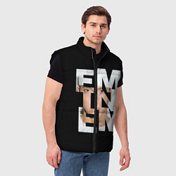 Мужской жилет Eminem, цвет: 3D-черный — фото 2