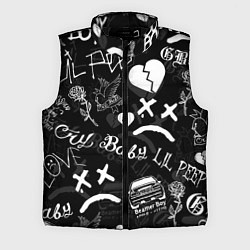 Мужской жилет LIL PEEP, цвет: 3D-черный