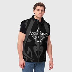 Мужской жилет Assassin’s Creed, цвет: 3D-черный — фото 2