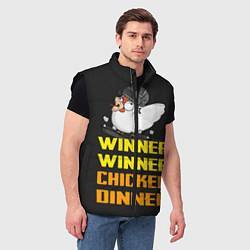 Мужской жилет Winner Chicken Dinner, цвет: 3D-черный — фото 2