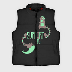 Мужской жилет Support, цвет: 3D-красный