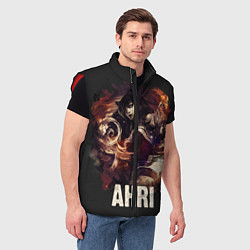 Мужской жилет Ahri, цвет: 3D-красный — фото 2
