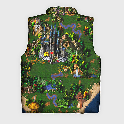 Мужской жилет Heroes of Might and Magic / 3D-Красный – фото 2