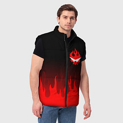 Мужской жилет GURREN LAGANN, цвет: 3D-черный — фото 2