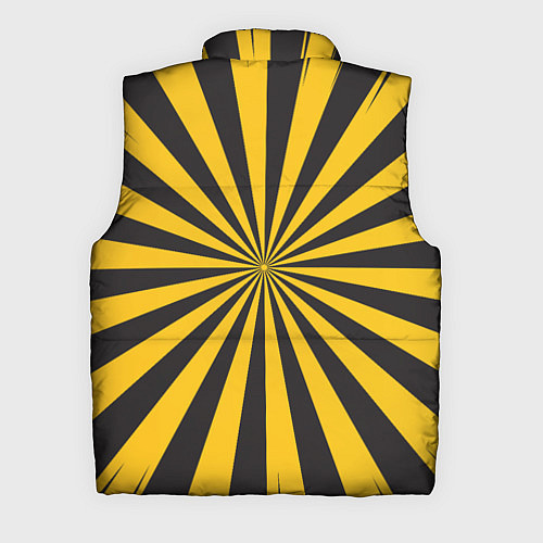 Мужской жилет MY HERO ACADEMIA желтые полосы / 3D-Красный – фото 2