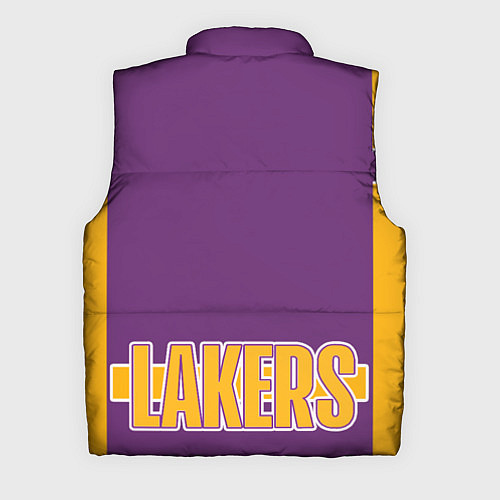 Мужской жилет Los Angeles Lakers / 3D-Светло-серый – фото 2