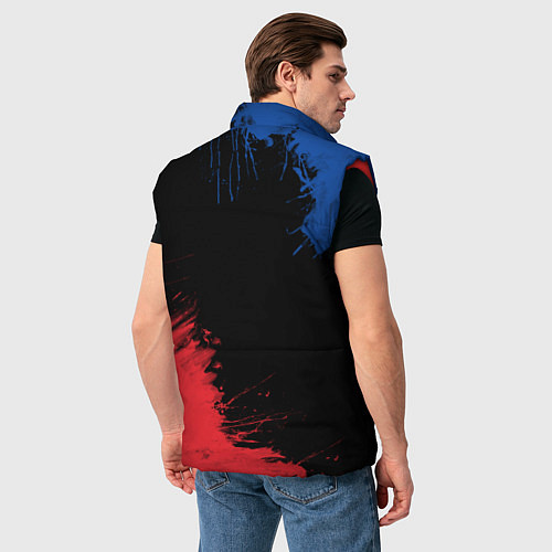 Мужской жилет БМВ Мотоспорт / 3D-Красный – фото 4